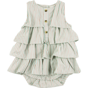 Tiered Ruffle Dress Bodysuit - Infant Girls'