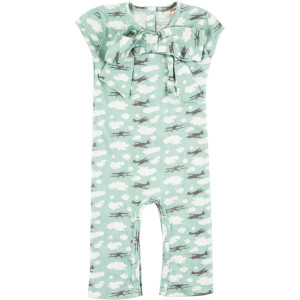 Cap Sleeve Bow Jumpsuit - Infant Girls'