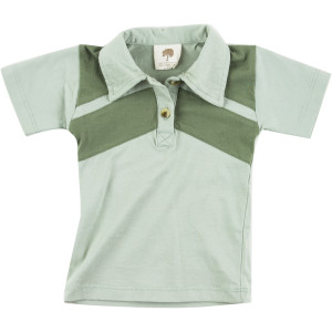 Retro Stripe Collar Shirt - Short-Sleeve - Infant Boys'