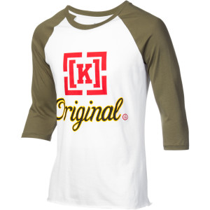 KR3W Original 3 Premium Raglan T-Shirt - 3/4-Sleeve - Men's