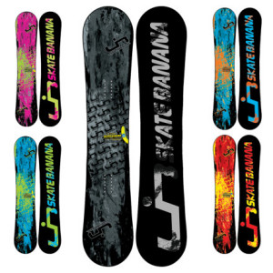 Lib Technologies Skate Banana BTX Snowboard - Assorted Bananas