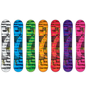 Skate Banana BTX Snowboard - Assorted Bananas