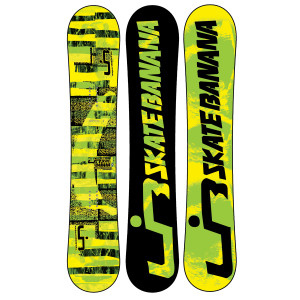 Lib Technologies Skate Banana Original BTX Snowboard - Narrow - 2011