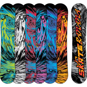 Skate Banana BTX Snowboard - Assorted Bananas - Wide