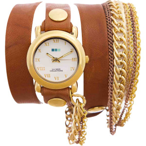Click to Enlarge for La Mer Arizona Chain Wrap Watch - Women's La Mer Arizona Chain Wrap Watch - Women's-Image