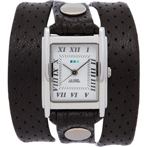 Click to Enlarge for La Mer Perforated Simple Wrap Watch - Women's La Mer Perforated Simple Wrap Watch - Women's -image