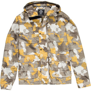 Click to Enlarge for LRG Woodgrain Camo Windbreaker - Men's LRG Woodgrain Camo Windbreaker - Men's-Image