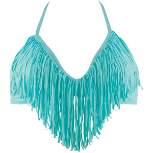 Fringe Benefits Audrey Halter Bikini Top - Women's