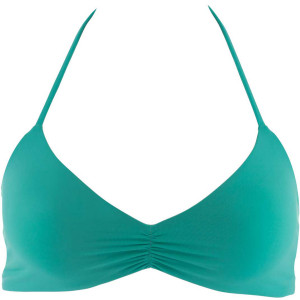 Sensual Solids Strap Back Bikini Top - Women's