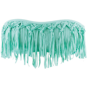 City Tribe Knotted Dolly Fringe Bikini Top - Women's