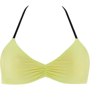 Color Blocked Strap Back Reversible Bikini Top - Women's