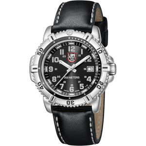 Luminox Carbon Leather Watch - Men's -image