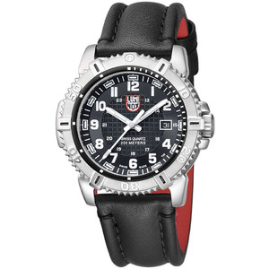 Click to Enlarge for Luminox Mariner Leather Watch - Men's Luminox Mariner Leather Watch - Men's -image