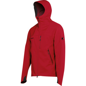 Click to Enlarge for Mammut Ultimate Hooded Softshell Jacket - Men's Mammut Ultimate Hooded Softshell Jacket - Men's -image
