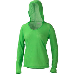 Mia Burnout Hooded Shirt - Long-Sleeve - Women's 