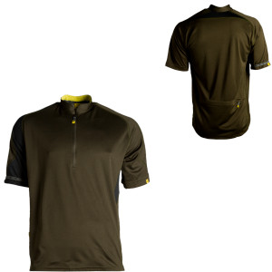Notch Half-Zip Short Sleeve Jersey