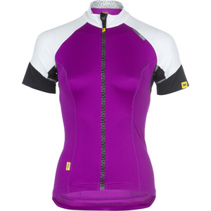 Click to Enlarge for Mavic Athena Full-Zip Short Sleeve Jersey - Women's Mavic Athena Full-Zip Short Sleeve Jersey - Women's-Image