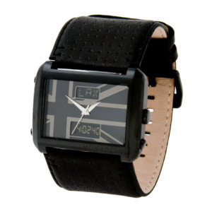 Monarchy Watches Union Jack Leather Watch