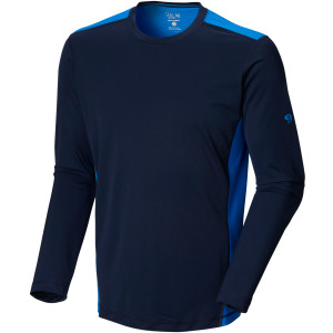 Click to Enlarge for Mountain Hardwear DryHiker Justo T-Shirt - Long-Sleeve - Men's Mountain Hardwear DryHiker Justo T-Shirt - Long-Sleeve - Men's -image