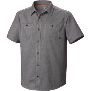 Click to Enlarge for Mountain Hardwear Huxley Solid Shirt - Short-Sleeve - Men's Mountain Hardwear Huxley Solid Shirt - Short-Sleeve - Men's -image