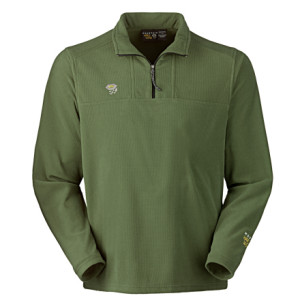 Mountain Hardwear Microgrid Fleece Zip T - Long-Sleeve - Men's