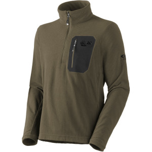 Mountain Hardwear Micro Grid Zip T-Shirt - Long-Sleeve - Men's