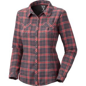 Mountain Hardwear Trekkin Flannel Shirt - Long-Sleeve - Women's