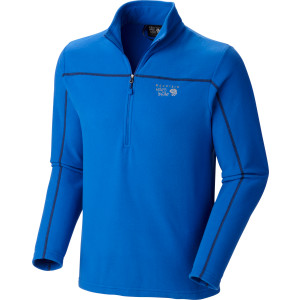 Click to Enlarge for Mountain Hardwear Microchill Fleece Zip T Pullover - Men's Mountain Hardwear Microchill Fleece Zip T Pullover - Men's -image