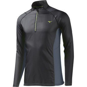 Click to Enlarge for Mizuno Breath Thermo Wind Top - Long-Sleeve - Men's Mizuno Breath Thermo Wind Top - Long-Sleeve - Men's-Image