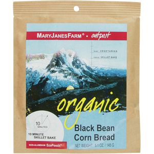 Organic Black Bean Corn Bread