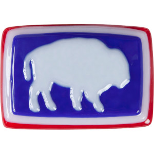 Click to Enlarge for Mountain Khakis Glass Bison Belt Buckle Mountain Khakis Glass Bison Belt Buckle-Image