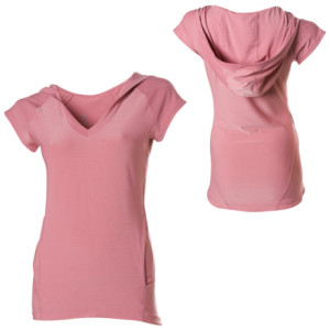 MPG Effort Hooded V-Neck Shirt Short-Sleeve - Women's