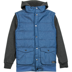 Click to Enlarge for Matix Asher Chambray Hooded Sweatshirt - Men's Matix Asher Chambray Hooded Sweatshirt - Men's-Image