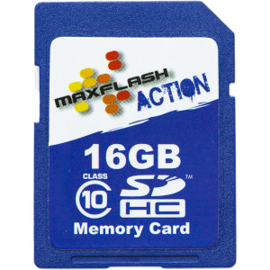 16GB Action SDHC Card Class 10
