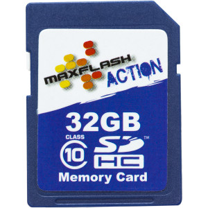32GB Action SDHC Card Class 10