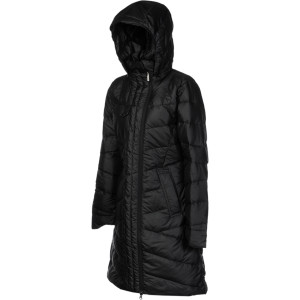 3/4-Length Cocoon Trench Coat - Women's