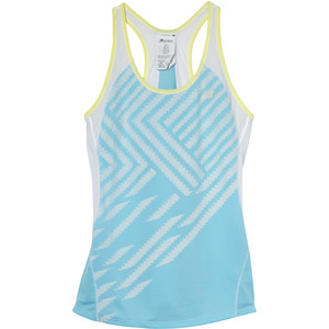 Click to Enlarge for New Balance Momentum Racerback Graphic Tank Top - Women's New Balance Momentum Racerback Graphic Tank Top - Women's-Image