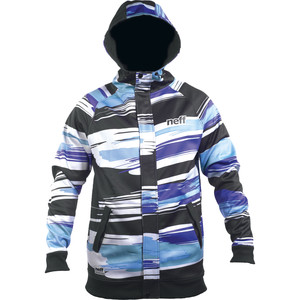 Click to Enlarge for Neff Painted Stripe Shredder Hydro Full-Zip Hoodie - Men's Neff Painted Stripe Shredder Hydro Full-Zip Hoodie - Men's-Image