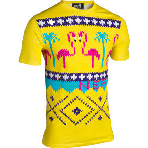 Neff Flamingo Mingle Crew Shirt - Short-Sleeve - Men's - 2012