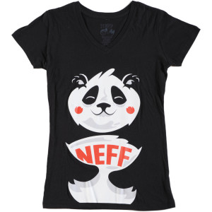 Neff Pandie V-Neck T-Shirt - Short-Sleeve - Women's