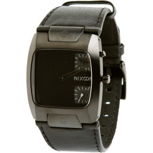 Nixon Banks Leather Watch - Men's - 2008