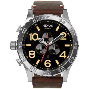 Nixon 51-30 Chrono Leather Watch -image