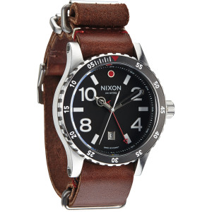 Click to Enlarge for Nixon Diplomat Leather Watch Nixon Diplomat Leather Watch -image