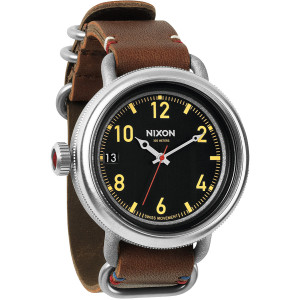 Click to Enlarge for Nixon October Leather Watch Nixon October Leather Watch -image