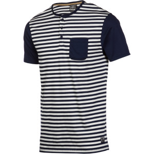 Captain Stripe Dri-Fit Henley Crew - Short-Sleeve - Men's 