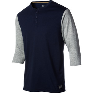 Classic Dri-Fit Blend Henley Shirt - 3/4-Sleeve - Men's 
