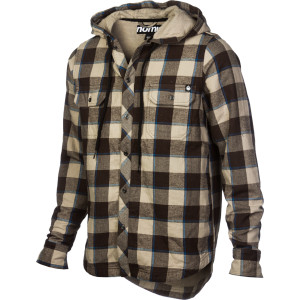 Nomis Flannel Hooded Shirt - Long-Sleeve - Men's