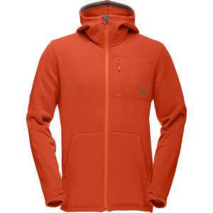 NorrÃ¸na Narvik Warm2 Stretch Zip Hooded Fleece Jacket - Men's