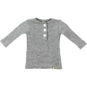 Rib Henley Top - Infant Girls'