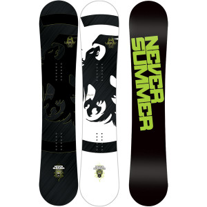 Never Summer Legacy Snowboard - Wide - 2010